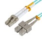 MicroConnect LC/UPC-SC/UPC 5m OM3 Fibre